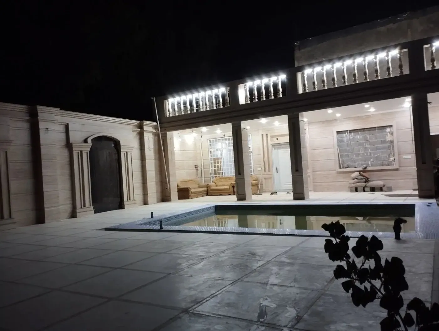 اجاره ویلا یک خوابه استخردار روستایی رامهرمز